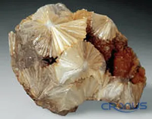 Pyrophyllite mineral ground by multi-head ultrafine mill